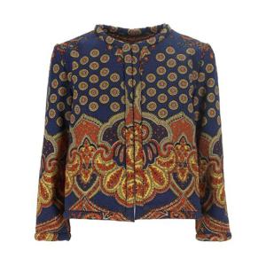 발렌티노 PAP   여성 자켓 SS25 6B3CE3Y294PQRS 5521346 INDAGO ARANCIO GIALLO