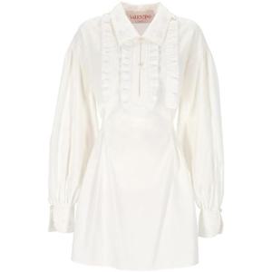 발렌티노 PAP   긴팔원피스 SS25 6B3VAU1590D0BO 5618506 White
