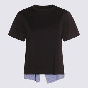 사카이   반팔 티셔츠 FW25 2508014239 5901529 NAVYBLUE STRIPE