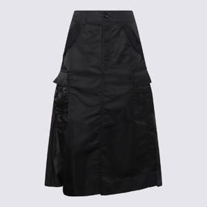 사카이   미디스커트 FW25 SCW205001 5773377 Black