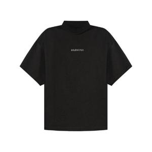 발렌시아가   반팔 티셔츠 SS25 818431 TOVJ6 1000 5796742 BLACK