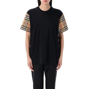 버버리   반팔 티셔츠 SS25 8073028A1189 5520025 Black
