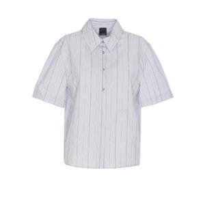 핀코   반팔 티셔츠 SS25 104779A2FHIZZ 5114279 White