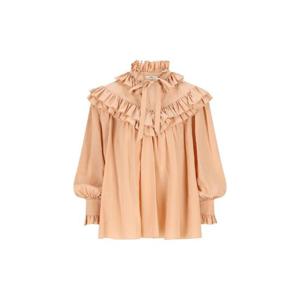 끌로에   긴팔 셔츠 FW25 CH25WHT14005285 6352234 Sand Brown