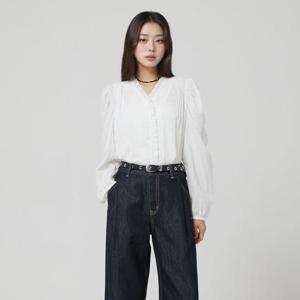 [랩]브이넥 프릴 블라우스 AR3WB865