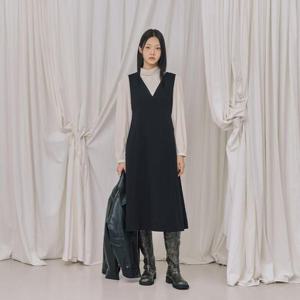 [랩]브이넥 나시 롱 원피스 AR3WO865