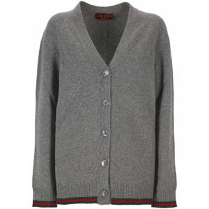 구찌   가디건 SS25 813834XKEJC1230 5026074 Grey