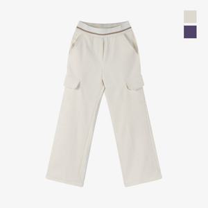클라우스 여성 와이드핏 코듀로이 기모 골프바지 KLFWPT1493_IV IS