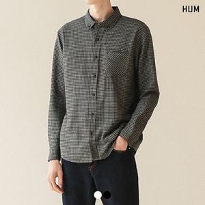 [HUM]남) 코튼 겨자무늬 셔츠 (H174M203A)