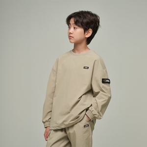 [내셔널지오그래픽 키즈] K243USW940 판테라 우븐 맨투맨 BEIGE