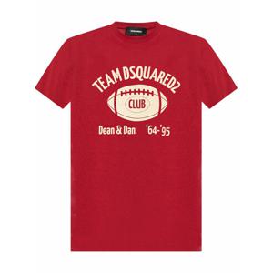 [DSQUARED2] 라프리마 남성 티셔츠 로고 S71GD1503D20035 307W RUBY /9