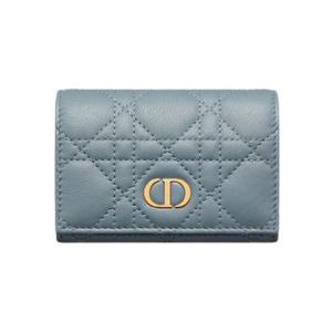 디올 DIOR CARO XS 지갑 블루 S5132UW