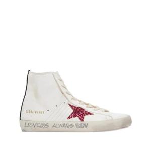 Golden Goose 프랜시 하이  quot 러버스 올웨이즈 윈 quot  스니커즈 GWF00113F004706