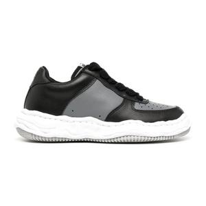 미하라야스히로 웨인 레더 스니커즈 A08FW706 BLK GRY