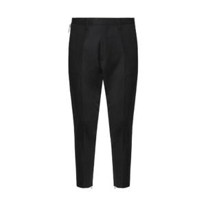 Dsquared2 로고 프린트 미드라이즈 테이퍼드 팬츠 S74KB0972S40320 900 TP934606697