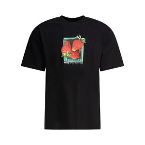 STUSSY T shirt with print 19051080001 BLACK