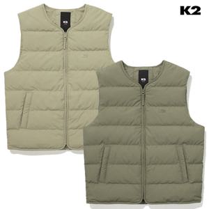 K2 남성 GMU 24 681 다운 베스트 ON_내추럴 U넥 동절 베스트 GMU24681 JS