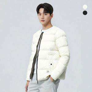 [무료교환반품][아이더] 남성 베이직 슬림 구스다운 경량패딩 자켓_DMW22541