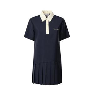 미우미우 미디 원피스 MF5613 12I1F0124 Blue