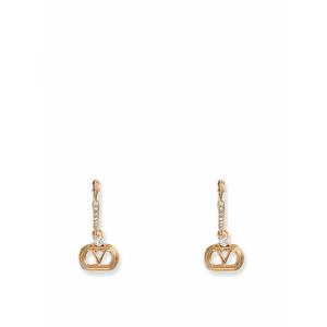 [VALENTINO] 라프리마 여성 귀걸이 Ovalette 앤 Swarovski 크리스탈 7W2J0AI3YCW9MN 골드 /8