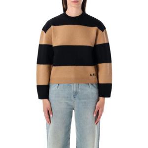 아페쎄 스웨터 F23370WVBDL LWC CAMEL BLACK