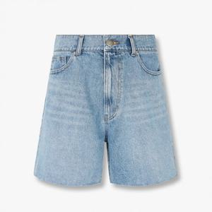[보브]스티치 포켓 미디 데님 쇼츠 7115355804