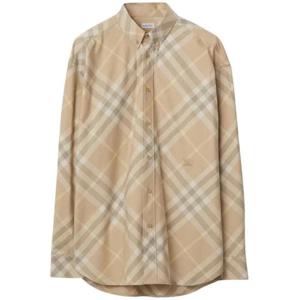 버버리 긴팔 셔츠 8082194 B8686 FLAX IP Beige