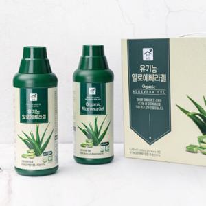 맑은농장 유기농알로에베라겔 기획세트 (1050ml×4입, 1박스)