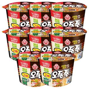 오뚜기 오동통면 큰컵 8개