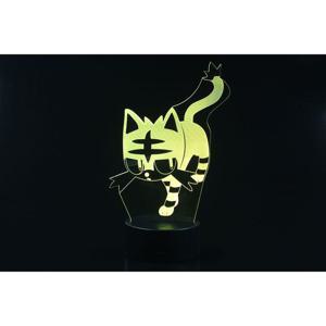 3D LED 무드등 귀여운 고양이 (CBT940107)