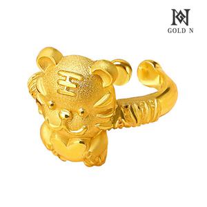 골드앤 순금 24K 호랑이 돌반지 대_3.75g