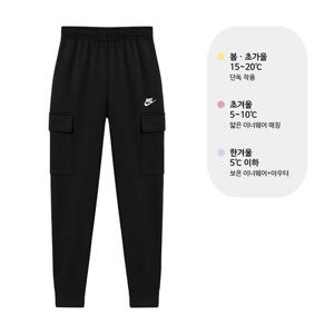 [나이키]나이키 NSW 클럽 남자 블랙 CD3129-010-1