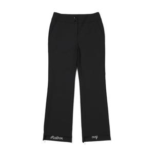 [말본 공식] 말본골프 여성 세미 부츠컷 팬츠 BLACK