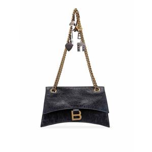 [BALENCIAGA] 라프리마 여성 크로스 바디 가방 Crush S 7819202AA6W1000 블랙 /8