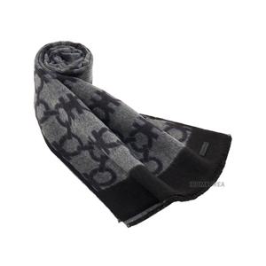 [페라가모] FW24 남성 간치니 자카드 머플러 52 0034 ANTRACITE GRIGIO 0740712