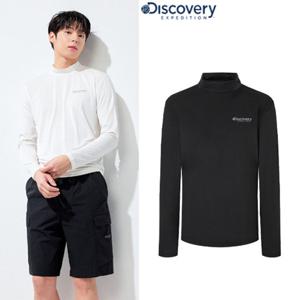 디스커버리 [DMRL63053] 25SS 프레시벤트 남성 레이어드 반하이넥 긴팔티셔츠