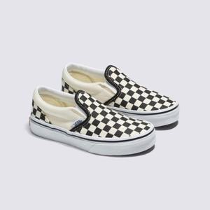 [반스] 키즈 코어클래식 체커보드 Slip-on 슬립온 체커보드 남여공용 VN000ZBUEO1