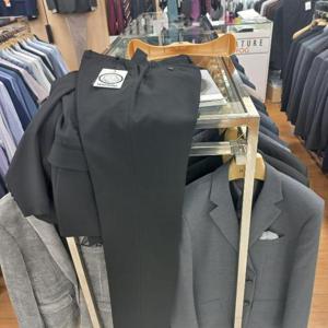 런던포그(계양) HL01 검은색 셋업 바지 LPSIS704