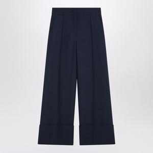 발렌티노 하이웨이스트 인디고 울 실크 팬츠 6B3RB6551CF D51