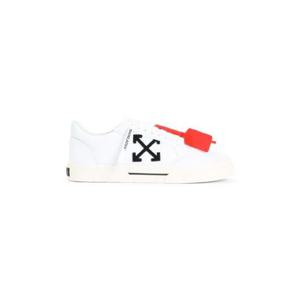 오프화이트 VULCANIZED 캔버스 로우탑 스니커즈 1826610