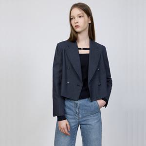 [쥬크]더블 데님 라이크 크롭자켓 (Z252MSF009)