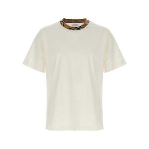 버버리 반팔 티셔츠 8110100CHALK White