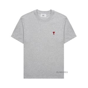 [아미] SS25 남성 하트로고 반팔 티셔츠 BFUTS035 724 0951