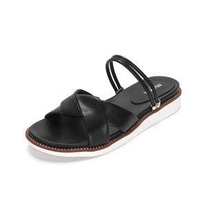 [무크] 여성 크리스탈 투웨이 포인트 샌들 2.5cm 422523AA