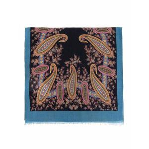 [ETRO] 라프리마 여성 스카프 페이즐리 press WATA0005AKA76X0886 블랙 /8