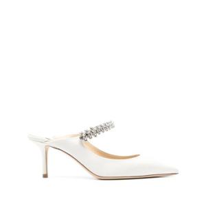 지미추 힐 펌프스 BING 65 SAT IVORY WHITE