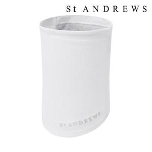 [세인트앤드류스]공용 로고 자수 스트링 넥 쿨러 (831D2ACA01WH)