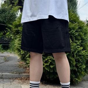 아디다스 공용 아디컬러 파이어버드 쇼츠 올블랙 반바지 JY1343