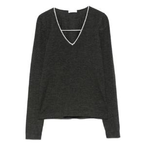 25 FW Brunello Cucinelli V넥 장식 스웨터 M13836502C055W TP441459555