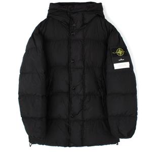25FW 스톤 크링클랩스후드롱패딩 블랙 K2S154100012 S0A23 V0029